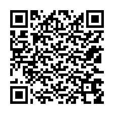 Código QR para número de teléfono +12123658187