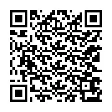 QR-код для номера телефона +12123673376