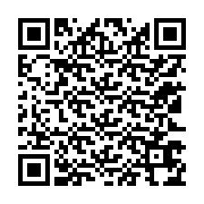 Código QR para número de teléfono +12123674156