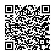 QR Code สำหรับหมายเลขโทรศัพท์ +12123674656