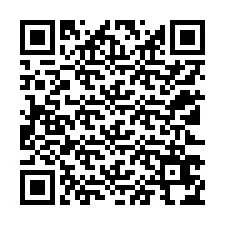 QR-koodi puhelinnumerolle +12123674658