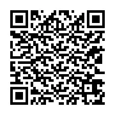 Código QR para número de teléfono +12123675912