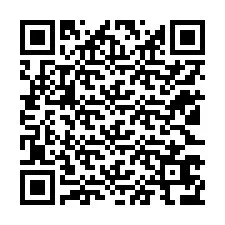 QR код за телефонен номер +12123676122