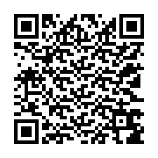 Código QR para número de teléfono +12123686438