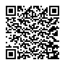 Código QR para número de teléfono +12123743728