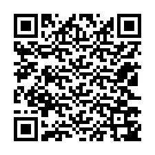 QR kód a telefonszámhoz +12123747377