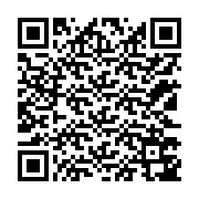 Kode QR untuk nomor Telepon +12123747691