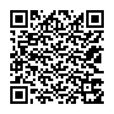 QR-koodi puhelinnumerolle +12123751837