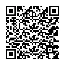 QR-код для номера телефона +12123754647