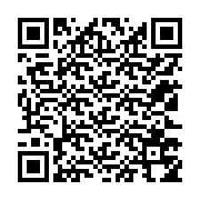 QR-koodi puhelinnumerolle +12123754743