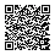 QR-koodi puhelinnumerolle +12123801854