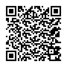 QR-code voor telefoonnummer +12123820457