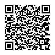 Código QR para número de telefone +12123828422