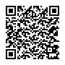 Código QR para número de teléfono +12123831073