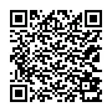 Código QR para número de telefone +12123831725