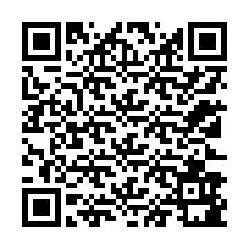 QR код за телефонен номер +12123981749