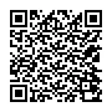 QR-код для номера телефона +12124070293