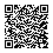 Código QR para número de telefone +12124074359