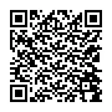 QR-koodi puhelinnumerolle +12124084736