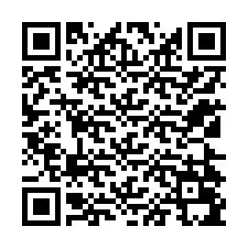 QR-koodi puhelinnumerolle +12124095403