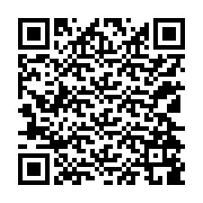 Código QR para número de teléfono +12124189970