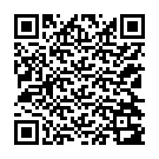 QR-koodi puhelinnumerolle +12124383324