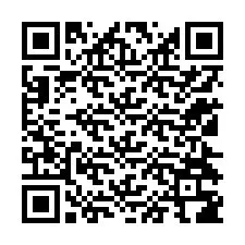 QR-код для номера телефона +12124386356