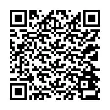 QR-koodi puhelinnumerolle +12124433368