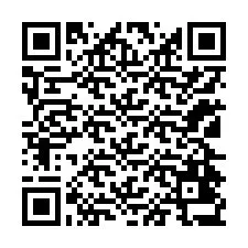 QR-koodi puhelinnumerolle +12124437565