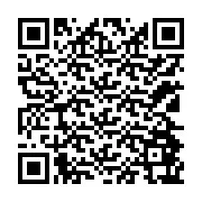 Código QR para número de telefone +12124867361