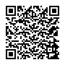 QR-koodi puhelinnumerolle +12124983807