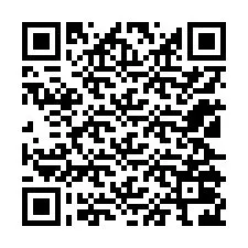 Código QR para número de telefone +12125026977