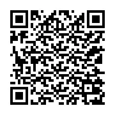 Código QR para número de teléfono +12125027484