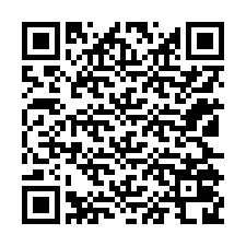 Código QR para número de teléfono +12125028925