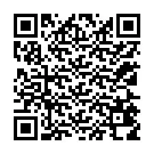 Código QR para número de teléfono +12125418509