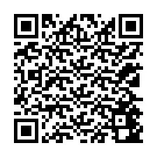 QR-Code für Telefonnummer +12125442769