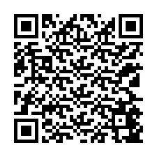 Código QR para número de teléfono +12125447520