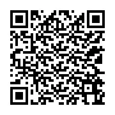 Código QR para número de teléfono +12125664624