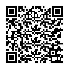 QR-код для номера телефона +12125762084