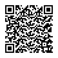 QR-код для номера телефона +12125767142