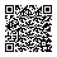 QR-code voor telefoonnummer +12125767498