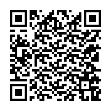 QR код за телефонен номер +12125769576