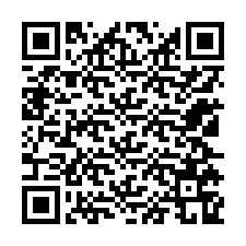 Código QR para número de telefone +12125769577