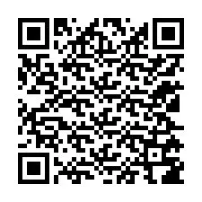 Código QR para número de teléfono +12125786076