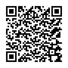 Código QR para número de telefone +12125794001