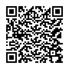 QR-code voor telefoonnummer +12125794375