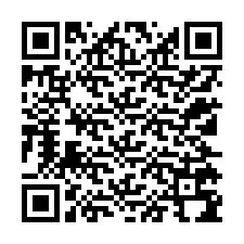 QR-код для номера телефона +12125794898