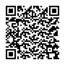 QR-koodi puhelinnumerolle +12125798444