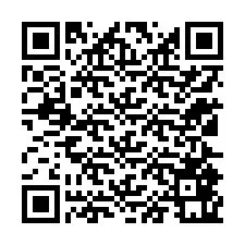 Codice QR per il numero di telefono +12125861756