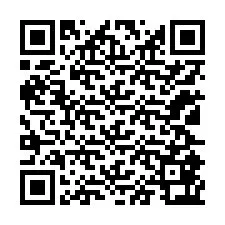 QR-код для номера телефона +12125863175